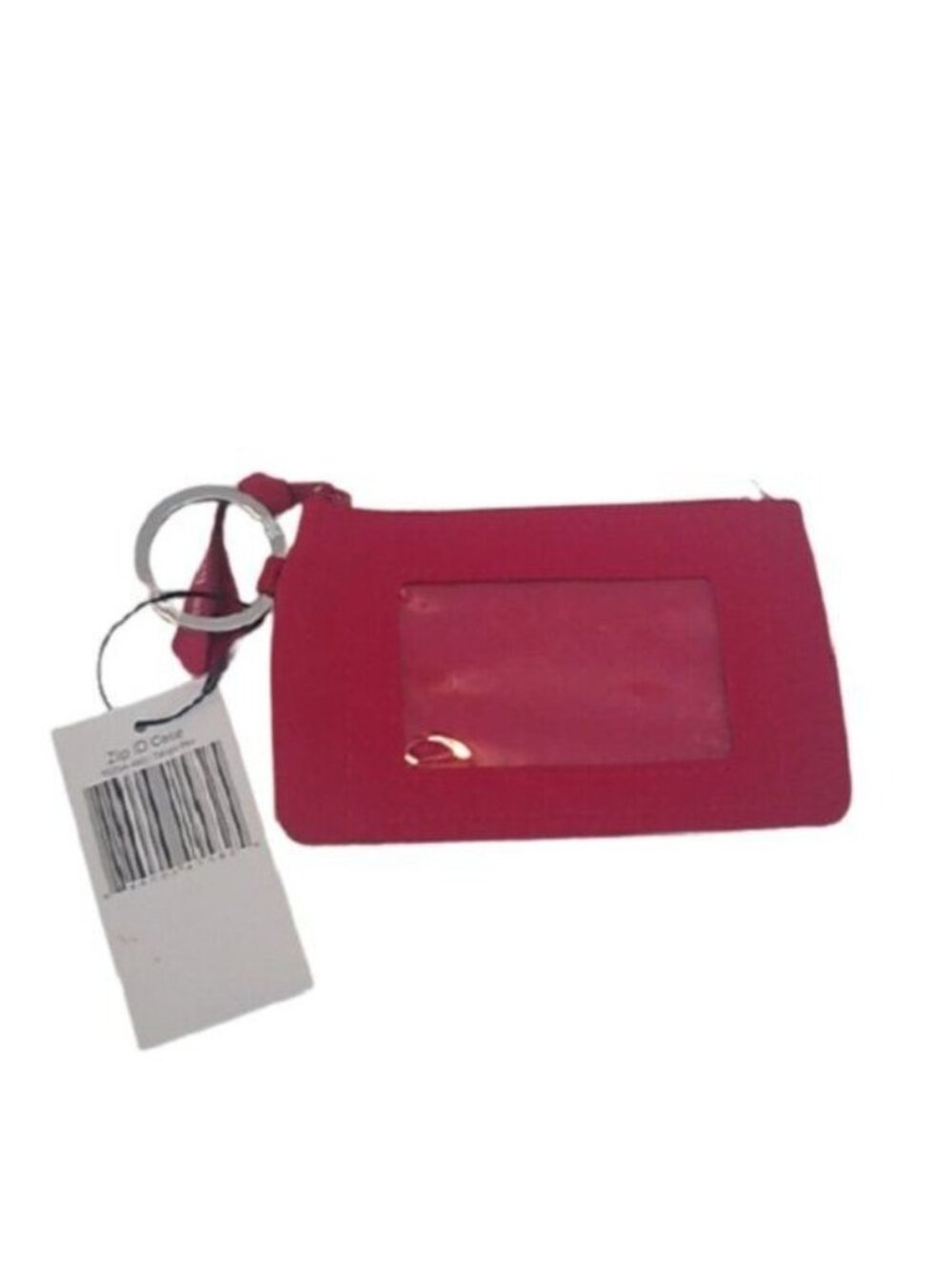 Vera Bradley Tango Red Zip ID Case